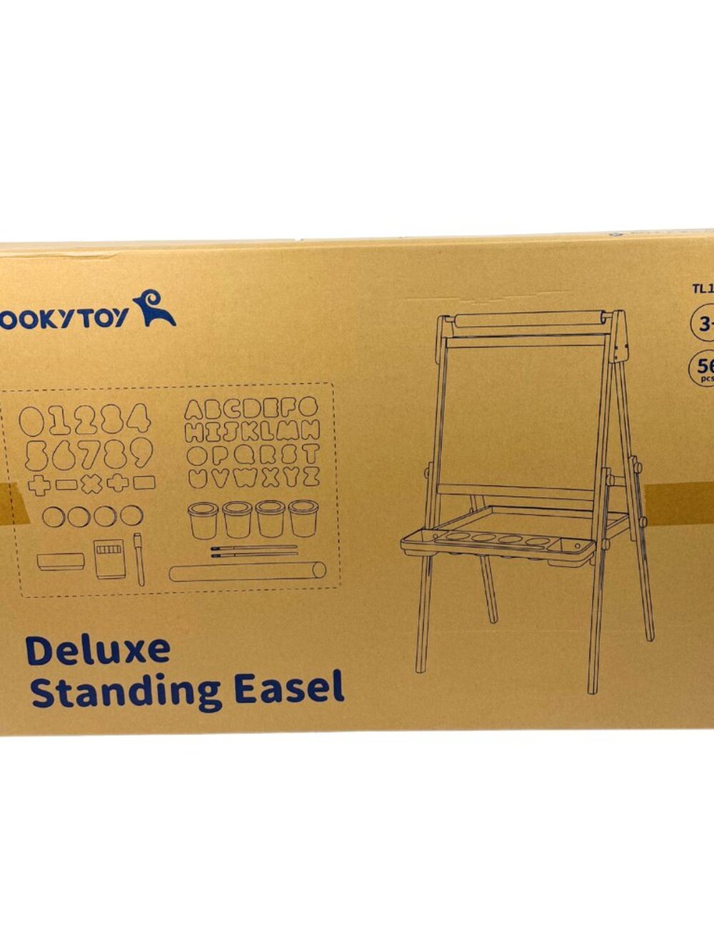 Large Magnetic Drawing Board, Montessori Double-Sided Easel Toy - Picture 7 of 14